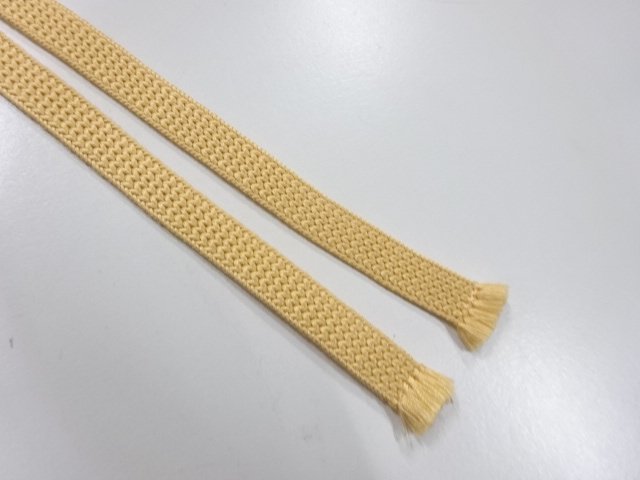  アンティーク　正絹　帯留め用　手組三分紐